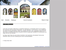 Tablet Screenshot of klostergut-wessobrunn.de